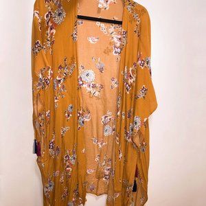 Spring Orange Kimono